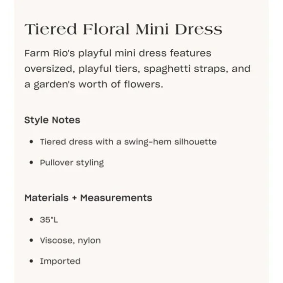 FARM Rio Multicolor Floral Dress - Picture 11 of 14